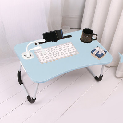 Foldable Modular Iron Computer Desk