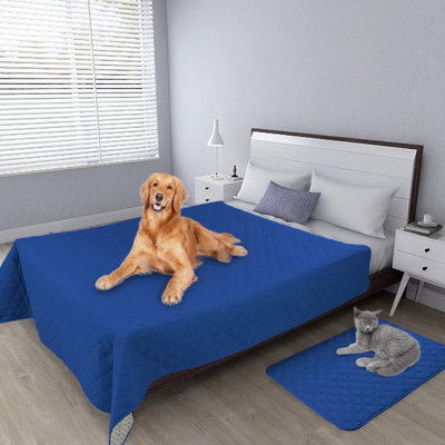 Housse de lit pour chien 100% imperméable, couverture pour animaux de compagnie antidérapante pour meubles, housse de canapé lavable, housse de canapé repleasement
