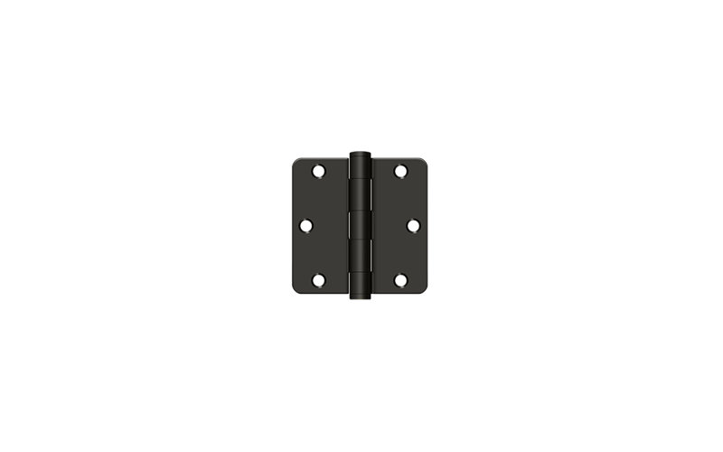 Steel Butt Bearing Hinge, Oil-Rubbed Bronze