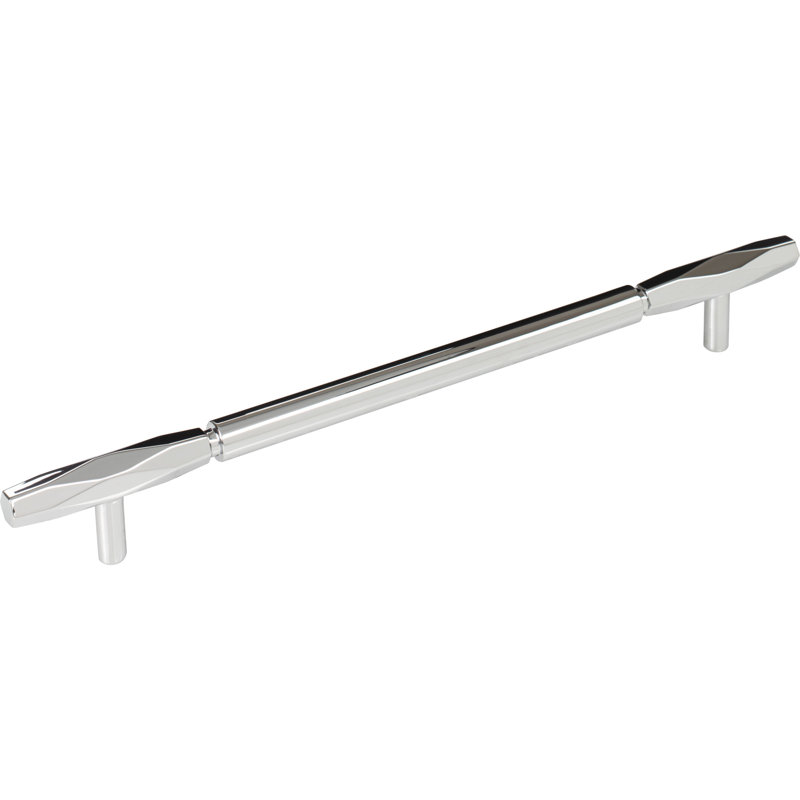 Kingsmill Bar Pull, Polished Chrome, 8 13/16" Center to Center