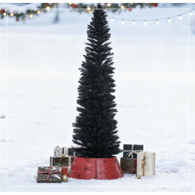 Arbre de Noël crayon avec base robuste