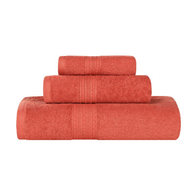 Ensemble de serviettes de bain 100% coton 450 fils 450 g / m² écologique