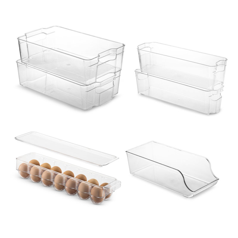 Ensemble de 6 contenants de rangement pour aliments Keeter