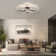 LED Ceiling Light Modern Dimmable in Butterfly-shaped Design 66 cm