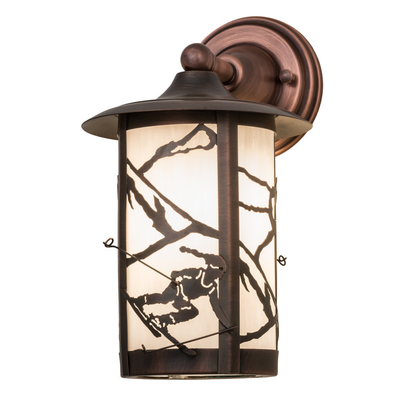 Rustic Lodge 1 - Light Outdoor Wall Lantern