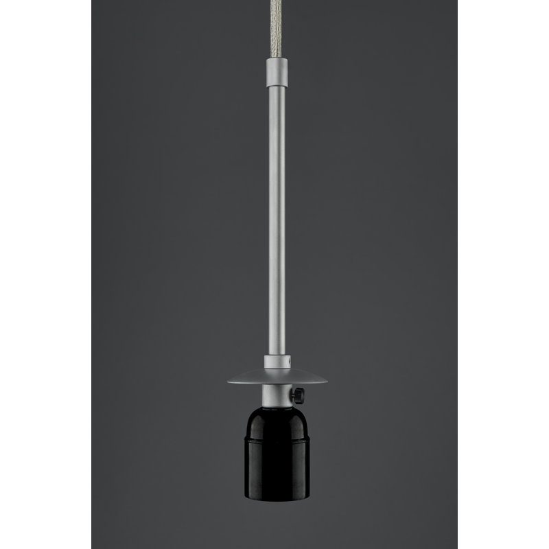 Classic 1 - Light Pendant, Black, Matte Chrome