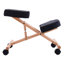 Adjustable Height Ergonomic Kneeling Chair with Removable Casters/Wheels-42036380