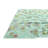 6 Ft Square Puleo Light Green Rug