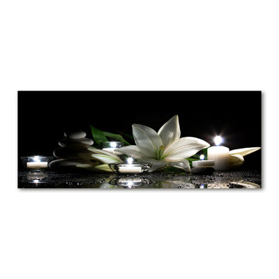 White Lily - No Frame Print on Canvas