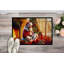 Paillasson Jack Russell Terrier and Santa Claus-112753755