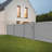 Horizontal Fence Driftwood Vinyl Privacy Panel Kit-78380080