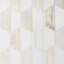 Carrelage mosaïque hexagonal en marbre et laiton 10,43 po x 12,04 po Meld (0,87 pi. Ca. / feuille)-88874828