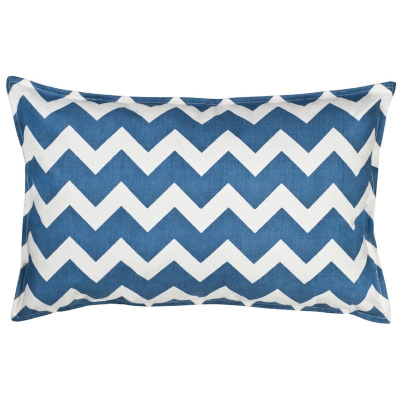 Indoor Rectangular Pillow Cover & Insert, Light Blue
