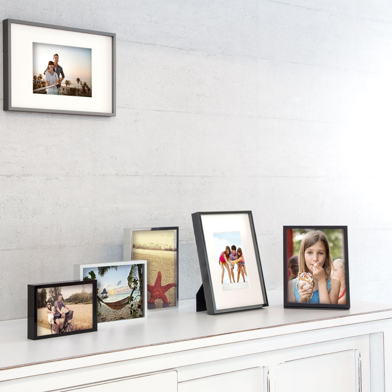 nielsen Alpha Aluminium Picture Frame, 10cm W x 15cm H, Oak