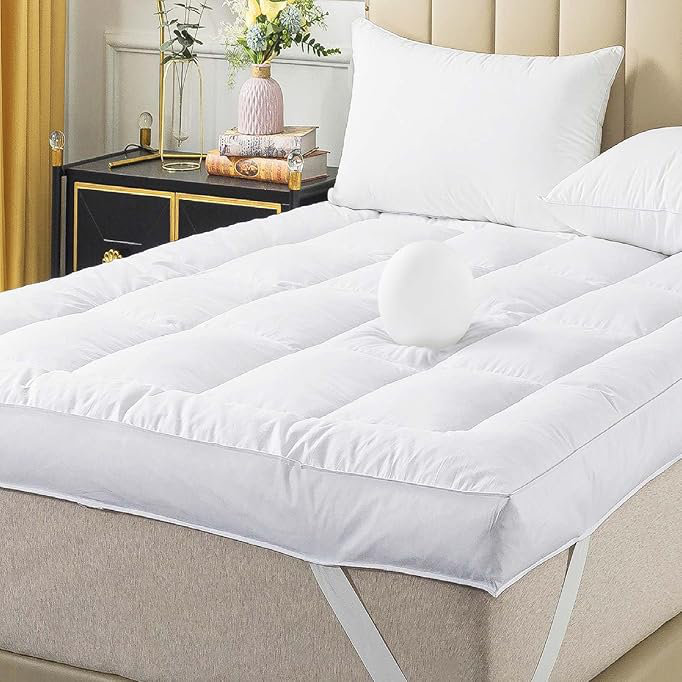Surmatelas 100% coton 5 po, Très grand lit