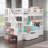 Hartlep Solid Wood Standard Staircase Bunk Bed with Storage Drawers-476845490-522968880