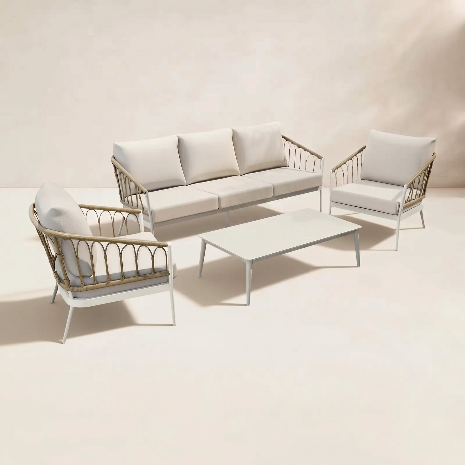 Silvie 5-Person Patio Seating Group
