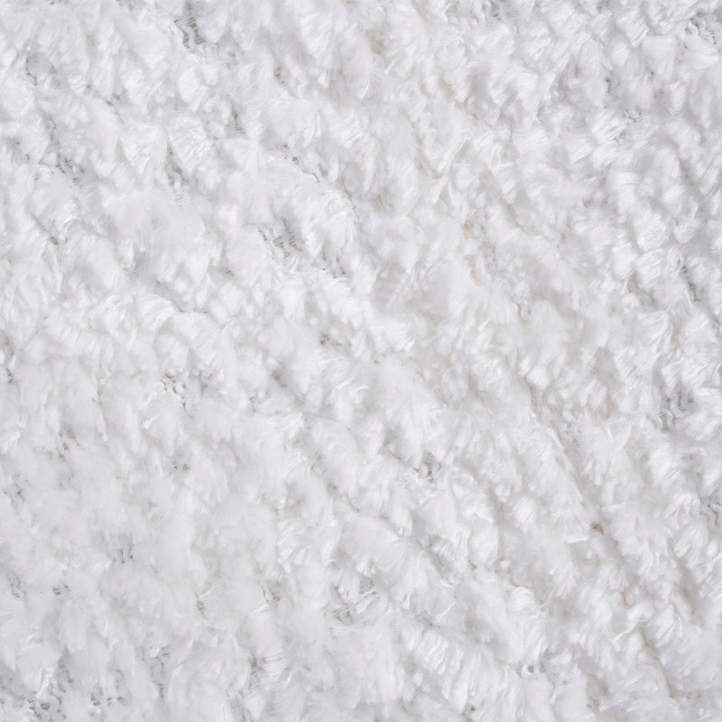 Canapé 79,5 po Modern Cloud Curved, Crème