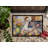 Decorating Easter American Bulldog Doormat-112770037