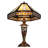 27" High Diamond Band Mission Table Lamp