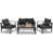 Dark Gray Frame/Dark Gray Cushion is out of stock selected
