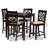 Annorah 4 - Person Four Leg Dining Set-8482001-8482000