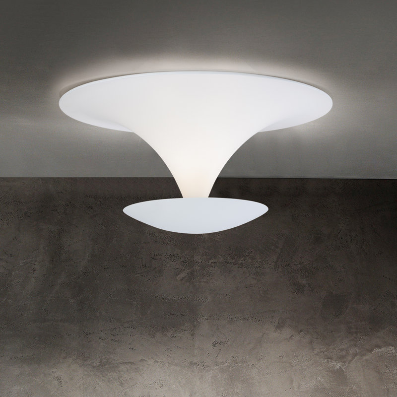 Plafonnier semi-encastré 1 lumière 17,72 "barsdale