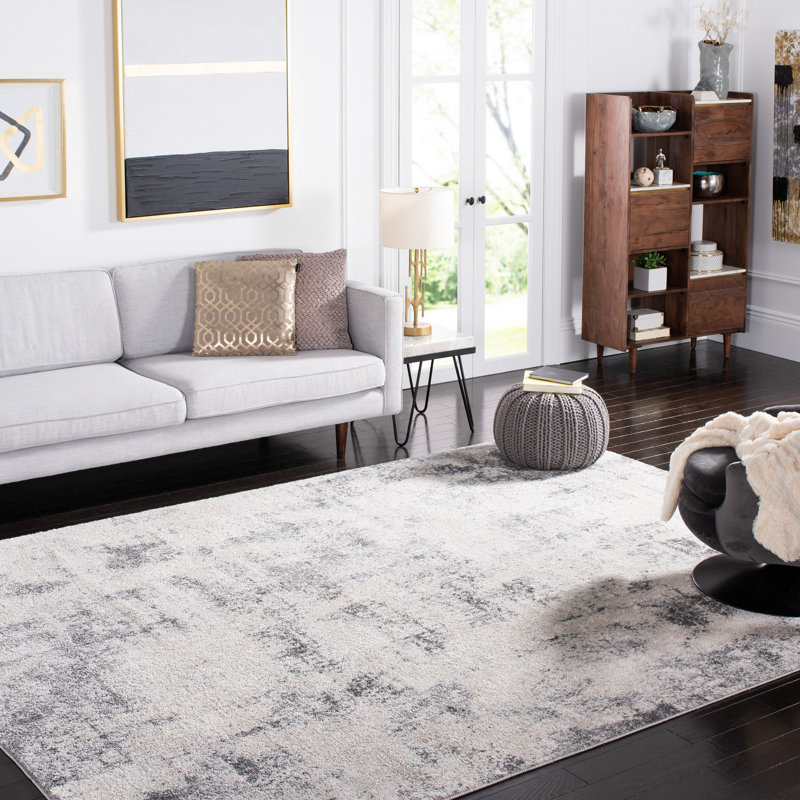 Scriber Performance Abstract Rug, Rectangle 6' x 9'