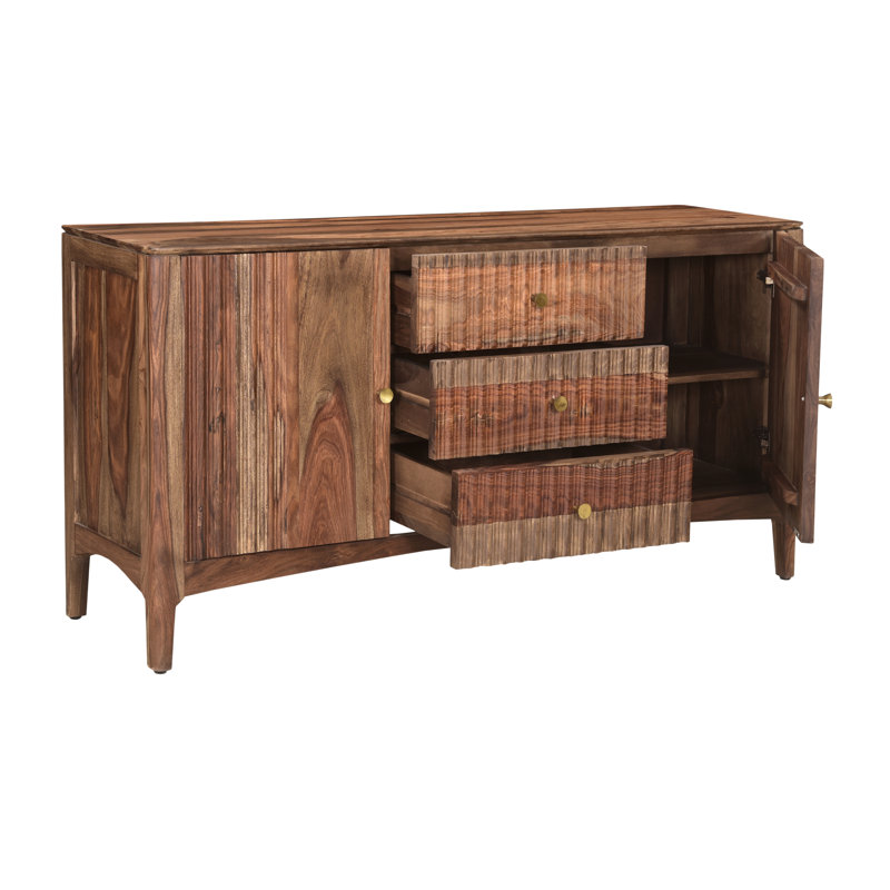 Solid Wood Accent Cabinet