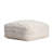 Loewen 34'' Wide Square Geometric Pouf Ottoman