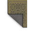 Tapis décoratif vert damassé-1682370107