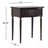 Amarine Solid Wood End Table with Storage