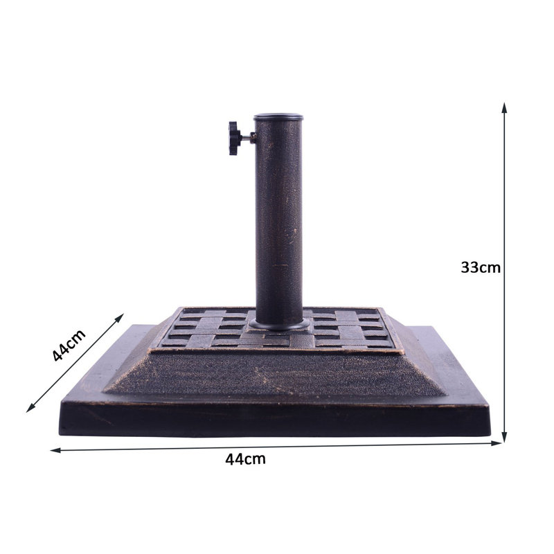 9kg Resin Free Standing Umbrella Base
