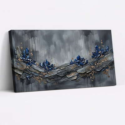 Ensemble de 1 tableau sur toile Crystal Rock