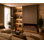 FLAMME Knighton 1/2/3-Sided Electric Media Wall Fireplace, App Control, 2 Heat Settings 900-1800W, Logs & Crystals Included