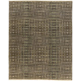 Crescendo Wool Geometric Area Rug in Brown/Gold/Gray