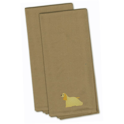 Cotton Embroidered Tea Towel Kitchen Towel
