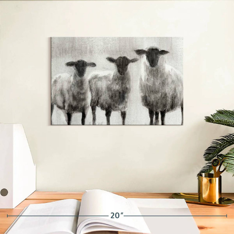 Mouton rustique Brampt I, H 8 po x l 12 po