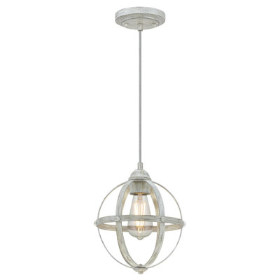 Luminaire suspendu sphère 1 lumière Genna