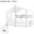 Montessori Safety Design Floor House Bed with Storage Shelf for Toddler, Kids-1133040586-1133040581