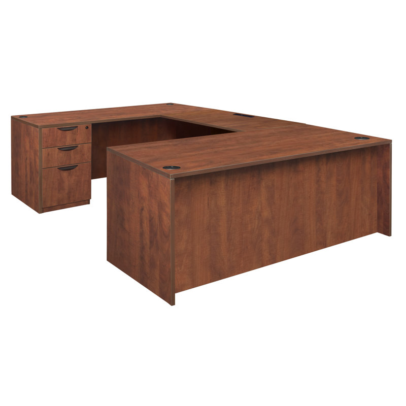 Bureau en U Regency Legacy, Cerise