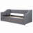Stylish Upholstered Daybed with Two Convenient Drawers and Reliable Wood Slat Support System