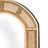 Amuda Boho Rattan Wall Mirror