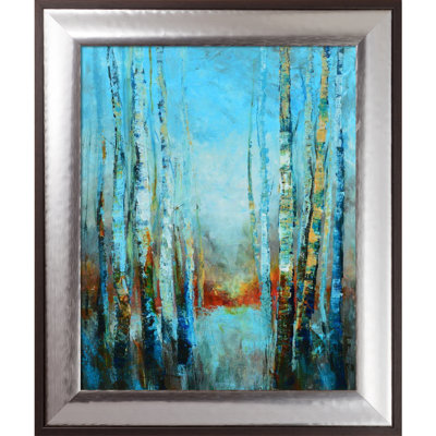 Reproduction d’art sur toile, "Trees Stories NO2" par Emilia Milcheva