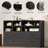 4 Drawer Dresser For Bedroom With 6 Storage Cubbies Adjustable Shelves-1049083246
