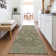 Machine Washable Indoor/Outdoor Xhevrie Olive Rug