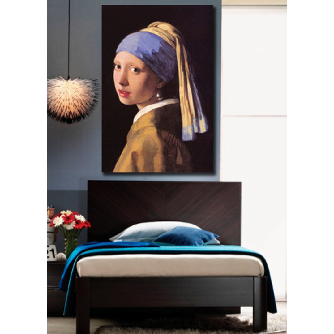 'The Girl with The Pearl Earring' by Johannes Vermeer Painting Print Buyenlarge 