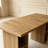 70.8" Rectangular Oak Grain MDF Dining Table, Heavy Duty Dining Table with Open Side Storage Shelves for Dining Room, Kitchen & Living Room