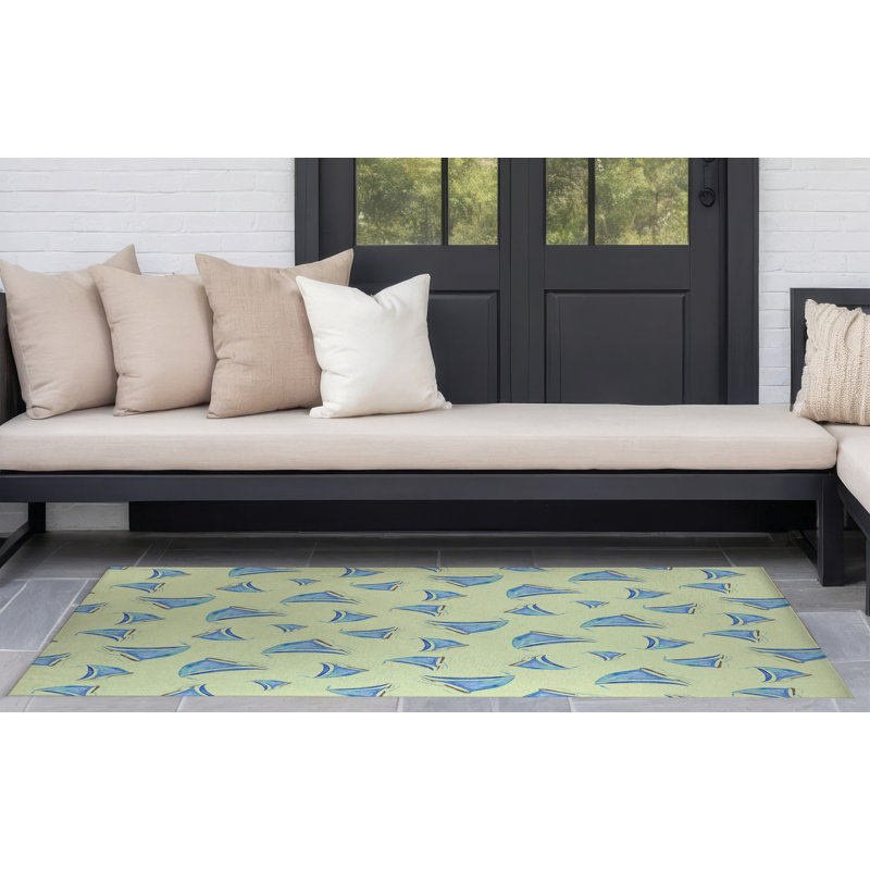 Tapis d'extérieur Summer, Rectangulaire 2 pi x 3 pi