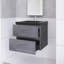 Meuble-lavabo flottant avec lavabo et cuve à quartz noir-1528081048